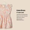 imageAmazon Essentials x Sofia Grainge Toddlers and Baby Girls Linen DressPeach Craft Floral