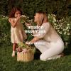 imageAmazon Essentials x Sofia Grainge Toddlers and Baby Girls Linen DressPeach Craft Floral