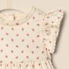imageAmazon Essentials x Sofia Grainge Toddlers and Baby Girls Woven Ruffle Sleeve DressBright Pink Little Strawberries