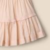 imageAmazon Essentials x Sofia Grainge Toddlers and Baby Girls Woven Ruffle Sleeve DressPeach Classic Stripe