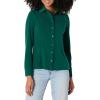 imageAmazon Essentials Womens RegularFit Matte Jersey ButtonDown ShirtDark Green