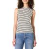 Eggshell White Black French Stripe