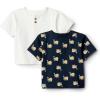imageAmazon Essentials x Sofia Grainge Toddlers and Baby Boys Short Sleeve TShirts Pack of 2ElephantsWhite