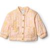 imageAmazon Essentials x Sofia Grainge Toddlers and Baby Girls Quilted JacketShell Pink Ornate Paisley