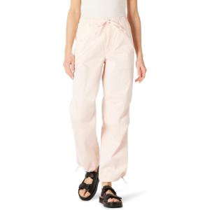 imageAmazon Essentials Womens MidRise Baggy LooseFit WideLeg Parachute PantsLight Pink