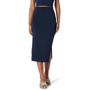 imageAmazon Essentials Womens SlimFit Ruched Matte Jersey Skirt Top Sold SeparatelyNavy