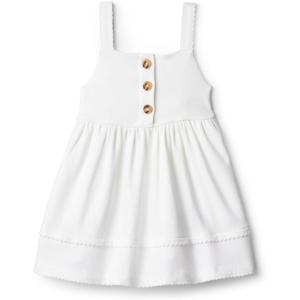 imageAmazon Essentials x Sofia Grainge Toddlers and Baby Girls Knit Casual DressWhite
