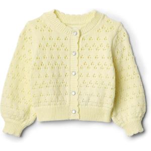 imageAmazon Essentials x Sofia Grainge Toddlers and Baby Girls Lightweight Cardigan SweaterPale Yellow