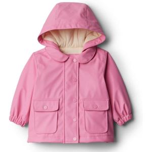 imageAmazon Essentials x Sofia Grainge Toddlers and Baby Girls WaterRepellent Rain JacketRose