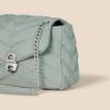 imageAmazon Essentials Soft Quilted Flap BagGrey Nylon