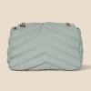imageAmazon Essentials Soft Quilted Flap BagGrey Nylon