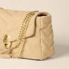 imageAmazon Essentials Soft Quilted Flap BagTan Faux Suede