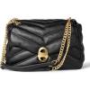 imageAmazon Essentials Soft Quilted Flap BagBlack Faux Leather