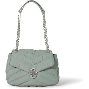 imageAmazon Essentials Soft Quilted Flap BagGrey Nylon