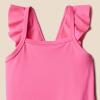 imageAmazon Essentials Baby Girls Frill OnePiece SwimsuitHot Pink
