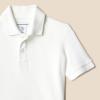 imageAmazon Essentials Boys and Toddlers Cotton Spandex Pique Polo ShirtWhite