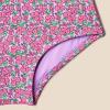 imageAmazon Essentials Girls and Toddlers Asymmetric Frill OnePiece SwimsuitLilac Hot Pink Posey Floral