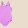 imageAmazon Essentials Girls and Toddlers CrossBack OnePiece SwimsuitBright Lavender