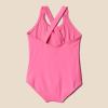 imageAmazon Essentials Girls and Toddlers CrossBack OnePiece SwimsuitHot Pink