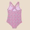 imageAmazon Essentials Girls and Toddlers CrossBack OnePiece SwimsuitLilac Hot Pink Posey Floral