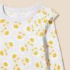imageAmazon Essentials Girls and Toddlers Long Sleeve Ruffle TShirt Pack of 2Light CaramelGraphic Flower