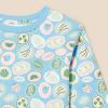 imageAmazon Essentials Girls and Toddlers Long Sleeve TShirt and Pull on Pants SetNavyFruit