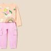 imageAmazon Essentials Girls and Toddlers Long Sleeve TShirt and Pull on Pants SetPinkUnicorn