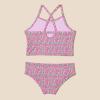 imageAmazon Essentials Girls and Toddlers Tankini SetLilac Hot Pink Posey Floral