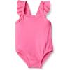 imageAmazon Essentials Baby Girls Frill OnePiece SwimsuitHot Pink