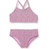 imageAmazon Essentials Girls and Toddlers Bikini SetLilac Hot Pink Posey Floral