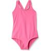 imageAmazon Essentials Girls and Toddlers CrossBack OnePiece SwimsuitHot Pink