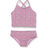 imageAmazon Essentials Girls and Toddlers Tankini SetLilac Hot Pink Posey Floral