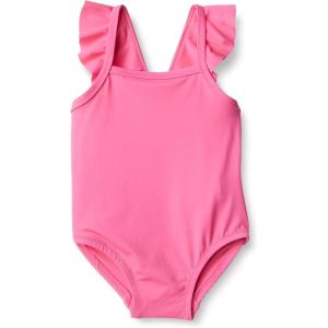 imageAmazon Essentials Baby Girls Frill OnePiece SwimsuitHot Pink