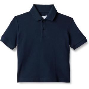 imageAmazon Essentials Boys and Toddlers Cotton Spandex Pique Polo ShirtNavy