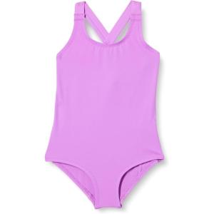 imageAmazon Essentials Girls and Toddlers CrossBack OnePiece SwimsuitBright Lavender
