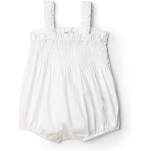 imageAmazon Essentials x Sofia Grainge Baby Girls Woven Sleeveless RomperWhite