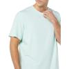 imageAmazon Essentials Mens Cotton RegularFit ShortSleeve Crewneck TShirt Pack of 2Aqua BlueLight Blue