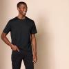 imageAmazon Essentials Mens Cotton RegularFit ShortSleeve Crewneck TShirt Pack of 2Black