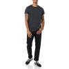 imageAmazon Essentials Mens Cotton RegularFit ShortSleeve Crewneck TShirt Pack of 2BlackCharcoal Heather