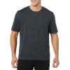 imageAmazon Essentials Mens Cotton RegularFit ShortSleeve Crewneck TShirt Pack of 2BlackCharcoal Heather