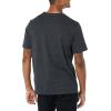 imageAmazon Essentials Mens Cotton RegularFit ShortSleeve Crewneck TShirt Pack of 2BlackCharcoal Heather