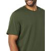 imageAmazon Essentials Mens Cotton RegularFit ShortSleeve Crewneck TShirt Pack of 2BlackOlive
