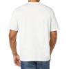 imageAmazon Essentials Mens Cotton RegularFit ShortSleeve Crewneck TShirt Pack of 2Bright WhiteWhite Pineapple Print