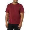 imageAmazon Essentials Mens Cotton RegularFit ShortSleeve Crewneck TShirt Pack of 2BurgundyCharcoal Heather
