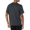 imageAmazon Essentials Mens Cotton RegularFit ShortSleeve Crewneck TShirt Pack of 2Charcoal HeatherNavy