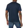 imageAmazon Essentials Mens Cotton RegularFit ShortSleeve Crewneck TShirt Pack of 2Dark BlueNavy