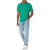 imageAmazon Essentials Mens Cotton RegularFit ShortSleeve Crewneck TShirt Pack of 2GreenNavy