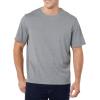 imageAmazon Essentials Mens Cotton RegularFit ShortSleeve Crewneck TShirt Pack of 2Grey Heather