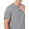 imageAmazon Essentials Mens Cotton RegularFit ShortSleeve Crewneck TShirt Pack of 2Grey Heather