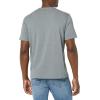 imageAmazon Essentials Mens Cotton RegularFit ShortSleeve Crewneck TShirt Pack of 2Grey HeatherWhite
